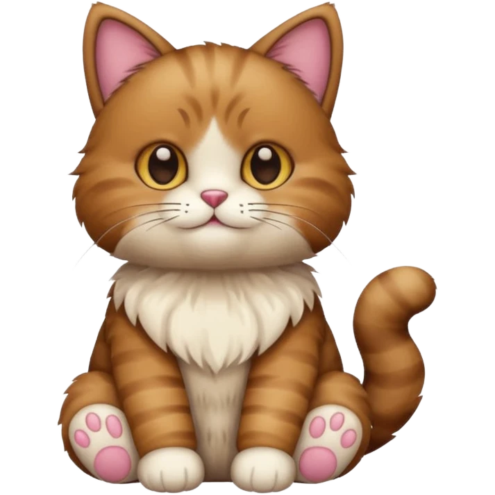 Teddy cat emoji