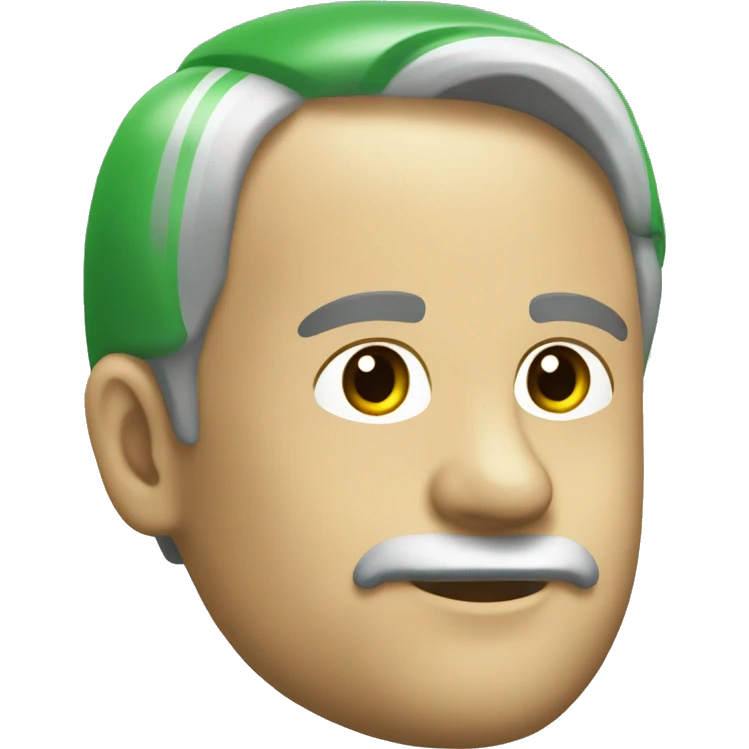 nastro commemorativo verde emoji