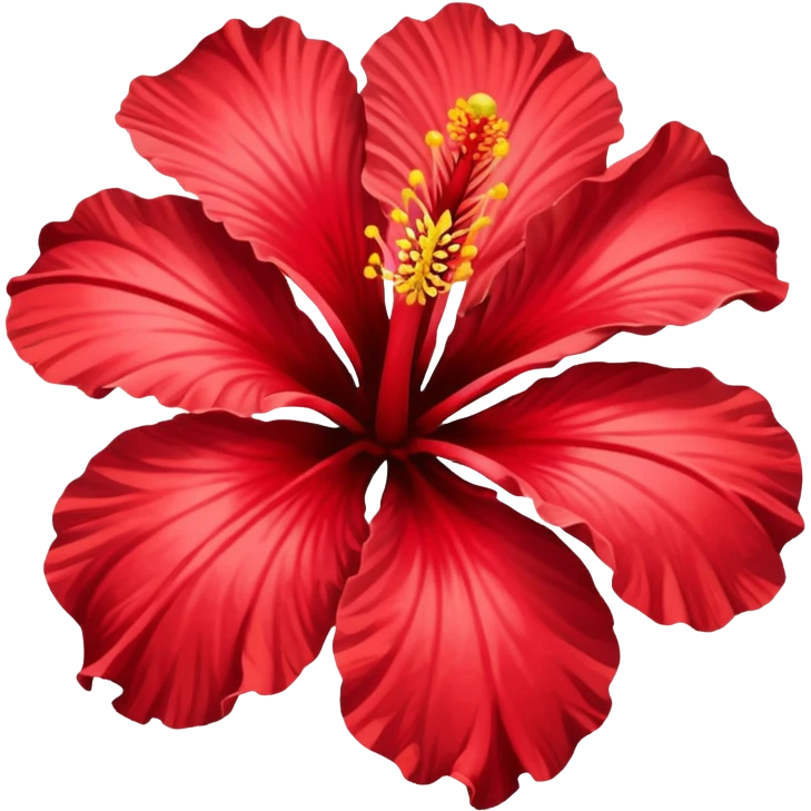 hibiscus flower emoji