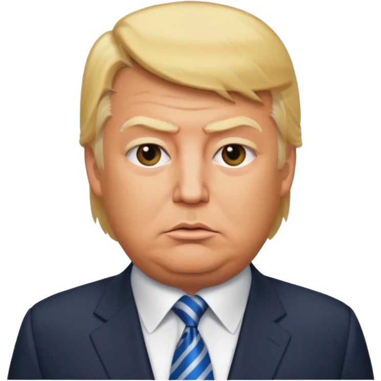 no... MAKE THESE CHANGES AT AN ISOMETRIC OVERHEAD ANGLE, WITH THE FULL FIGURE, MAKE IT MUCH MORE REALISTIC, ESPECIALLY IN THE DONALD TRUMP FACE AND HAIR, MUCH MORE ELDERLY, AND MUCH MORE OBESE, TO REFLECT HIS REALITY emoji