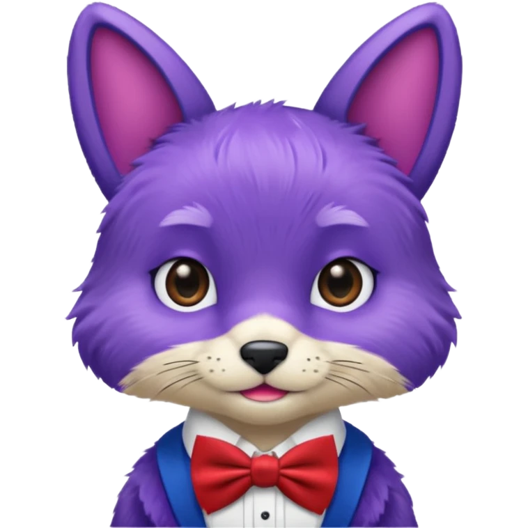 Bonnie(blue) from the Five Nights At Freddy's movie emoji