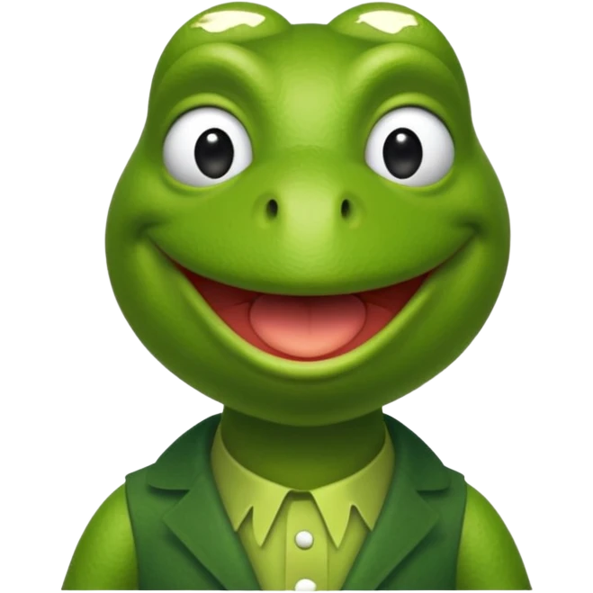 Kermit the frog emoji