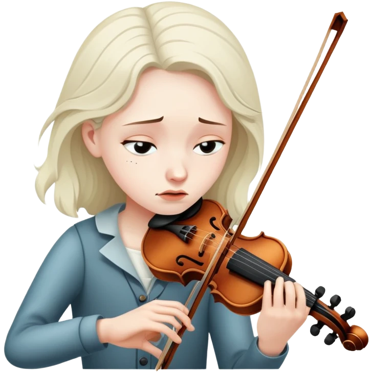 Sorrowful Melody emoji