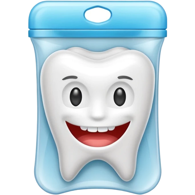 pack of dental floss thread  emoji