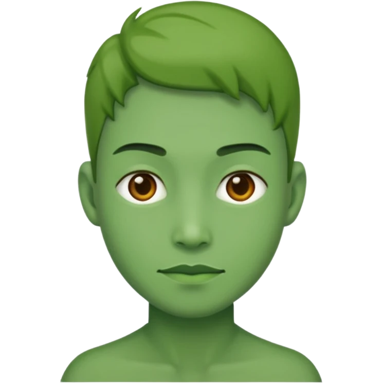 Make them green still emoji