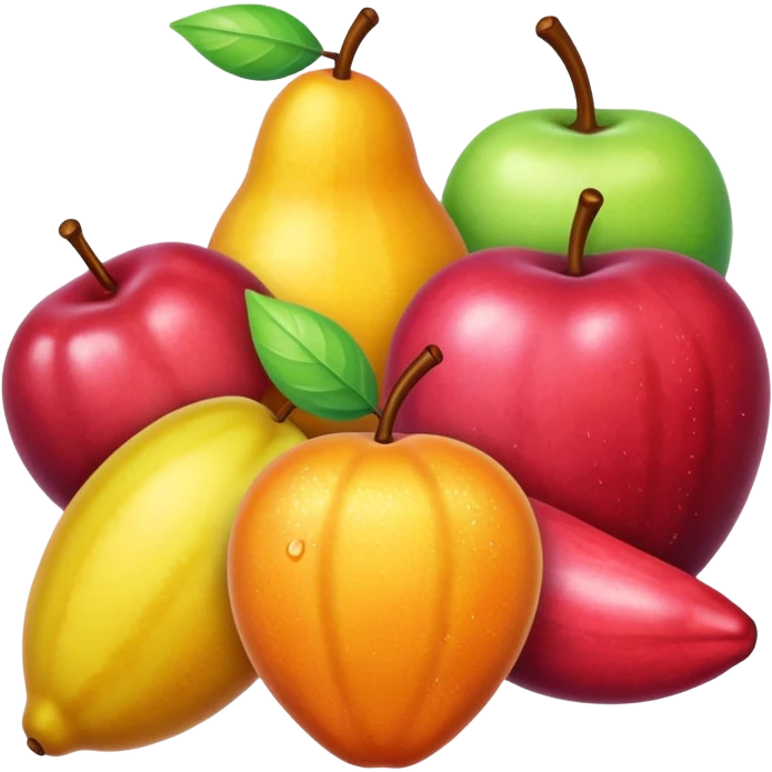 Candy-Coated Fruits emoji