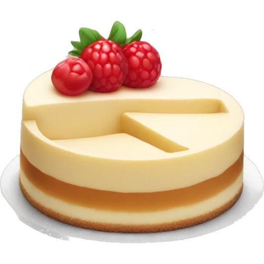 Cheesecake emoji