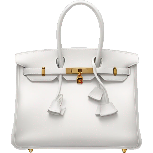 black hermes birkin bag with no long strap emoji