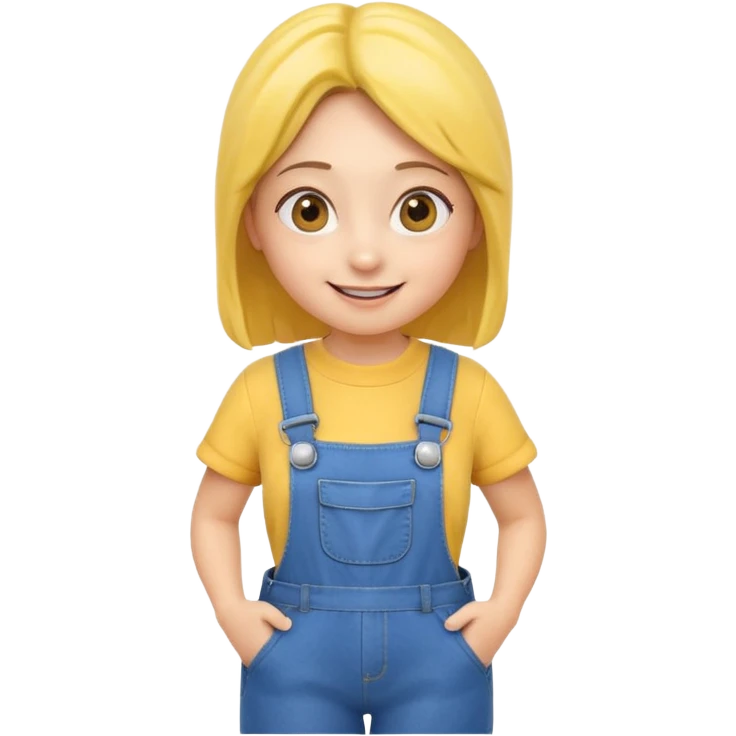 Girl minion emoji
