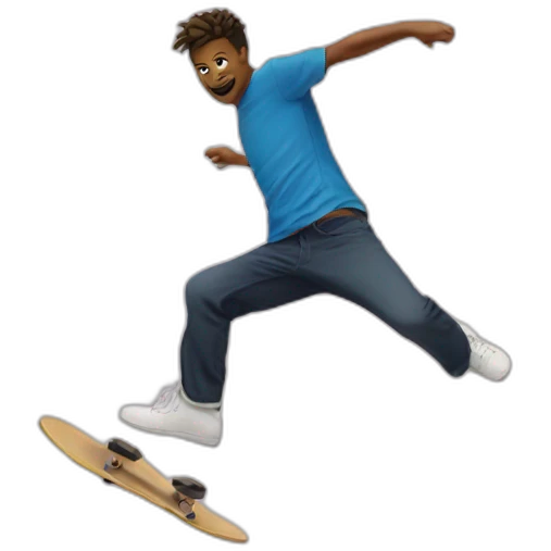 Kick flip emoji