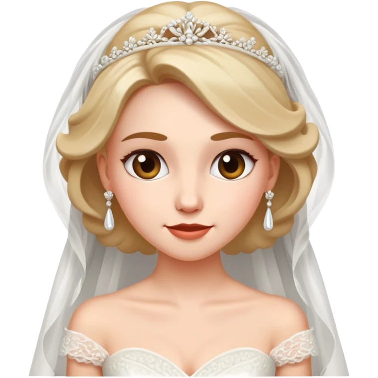 bride in a wedding dress with a playful expression, subtle cuckold theme, no explicit content emoji