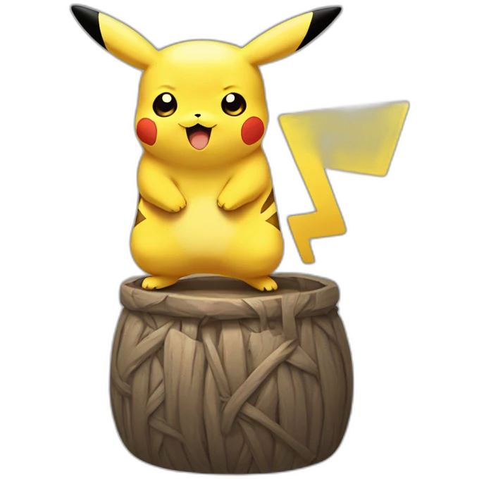 Pikachu refuses emoji