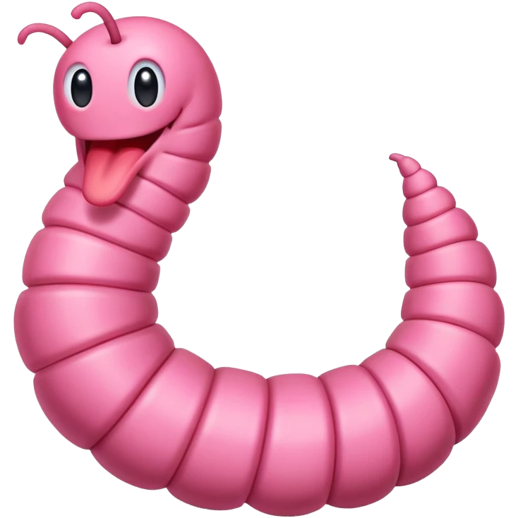 Worm  emoji