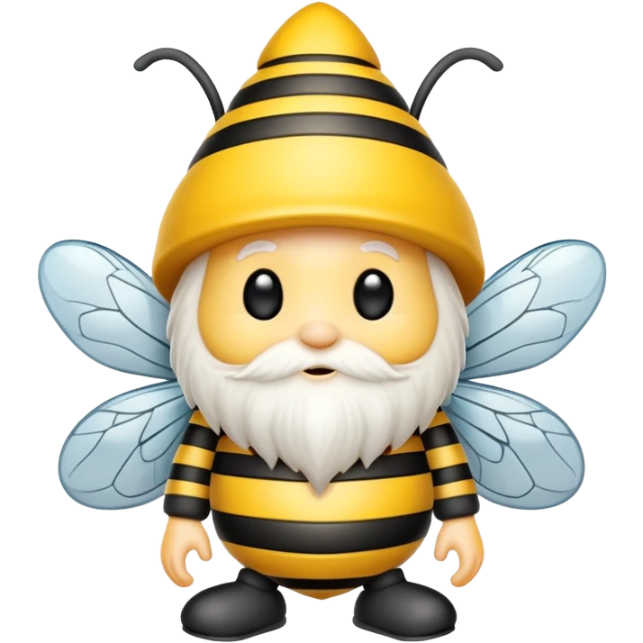 Bee gnome emoji