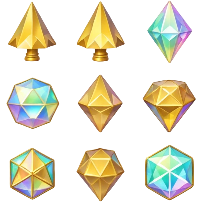 fantasy magic inventory emoji low poly  emoji