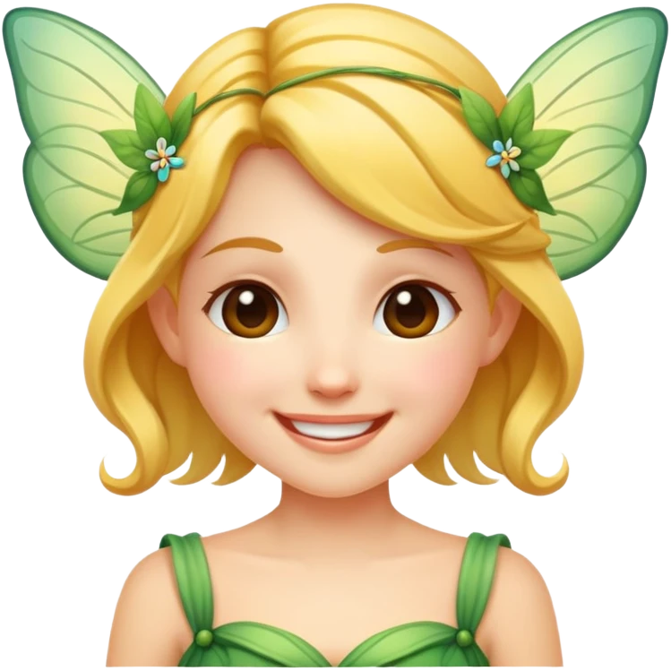 Fairy nodding yes  emoji