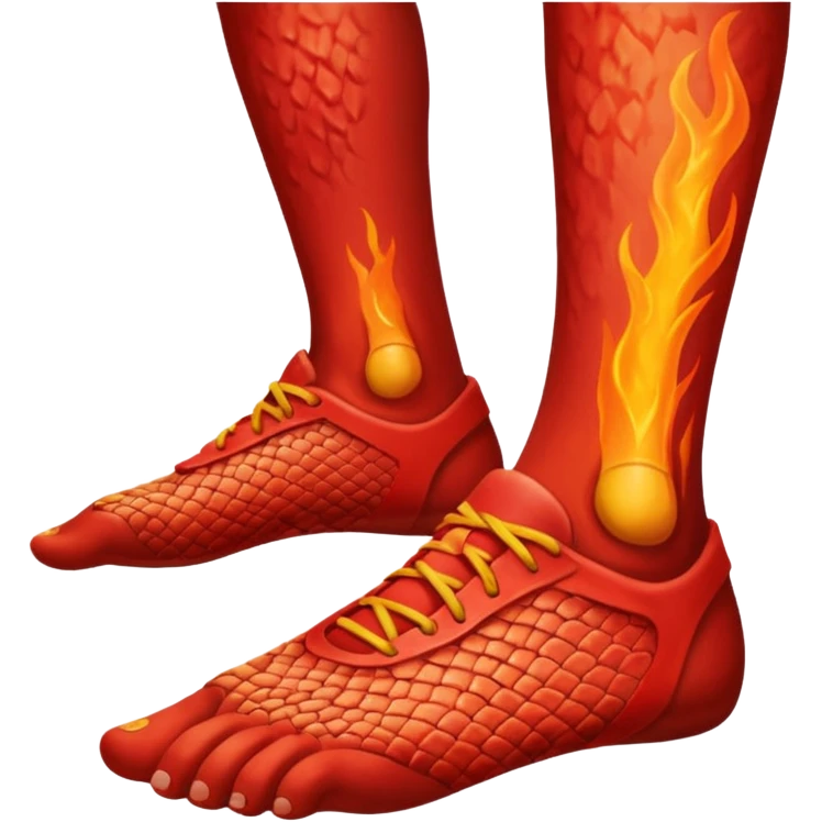 Athlete's Feet emoji
