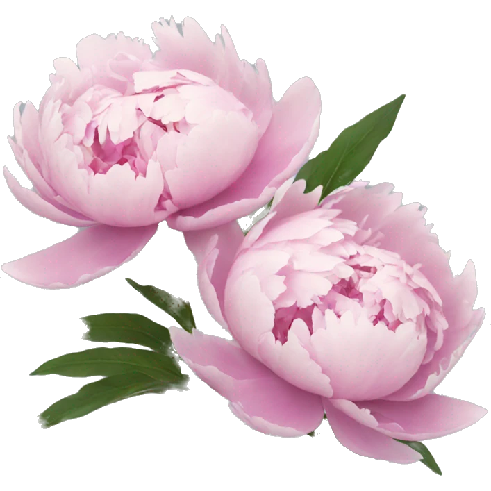 Two Peonies emoji