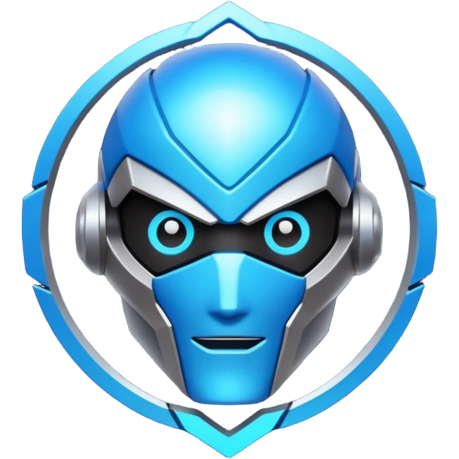 Make a Gaming logo and then put some Robotic background design with it then put my name SAYUTI at the front emoji