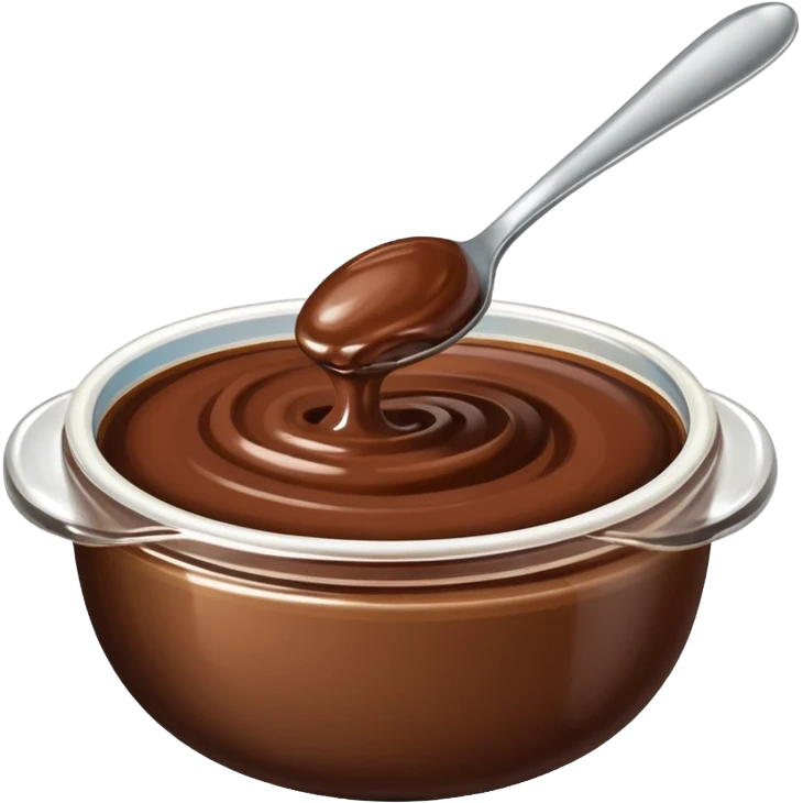 Nutella with a spoon emoji