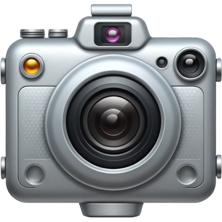 AI Camera 3d with texture emoji