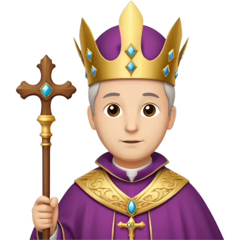 Catholic bishop emoji