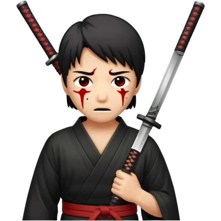 Faz o quê tomando uma facada de katana  emoji