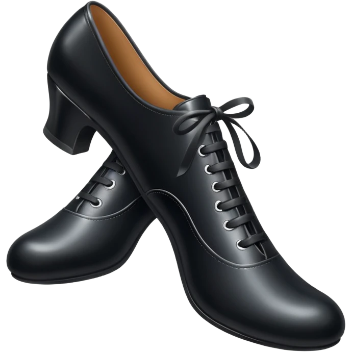 a pair of dancing shoes emoji