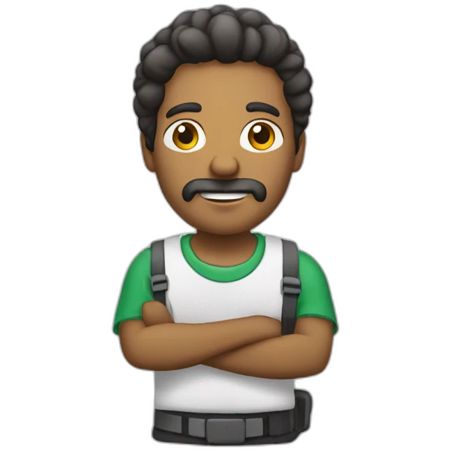 Cabeleireiro com secador  emoji