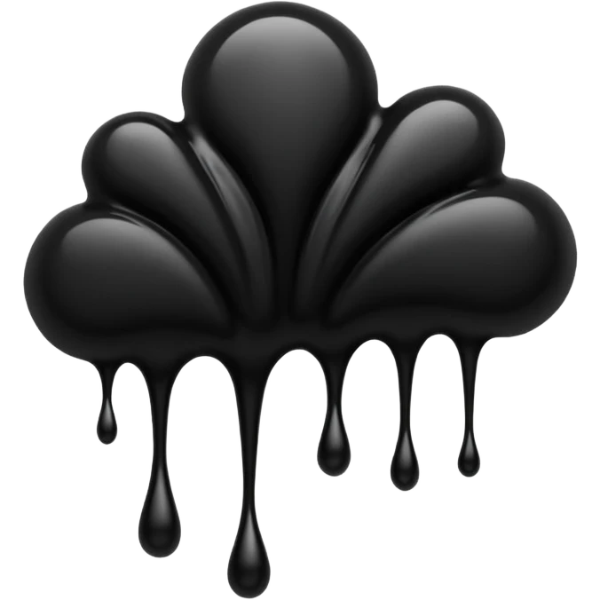 Spilled Ink Blot emoji