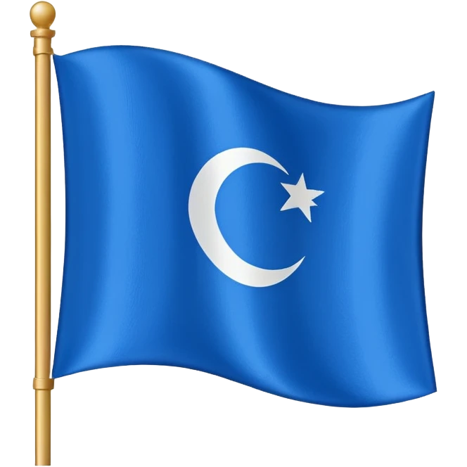 blue flag emoji