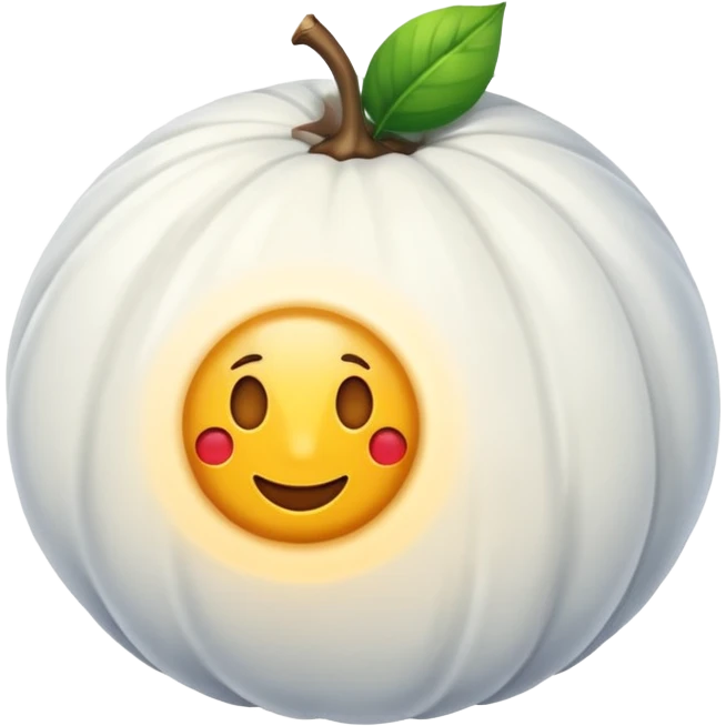 Una cebolla con una pegatina de que es nueva emoji