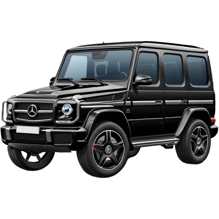 Black Mercedes G-Wagon emoji