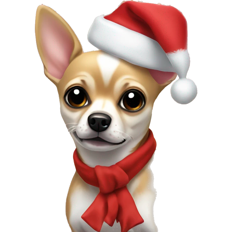 Christmas chihuahuas emoji