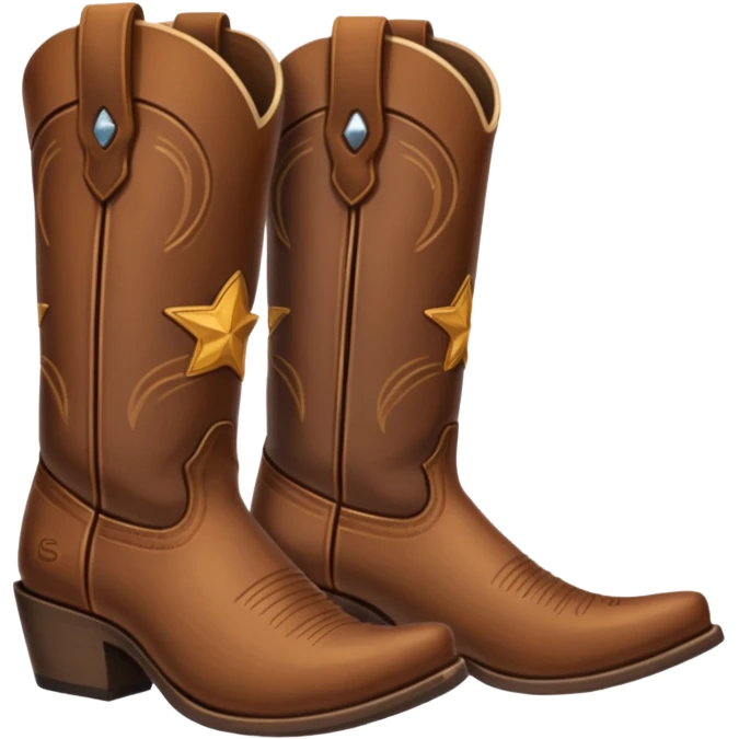 Cowboy boots  emoji