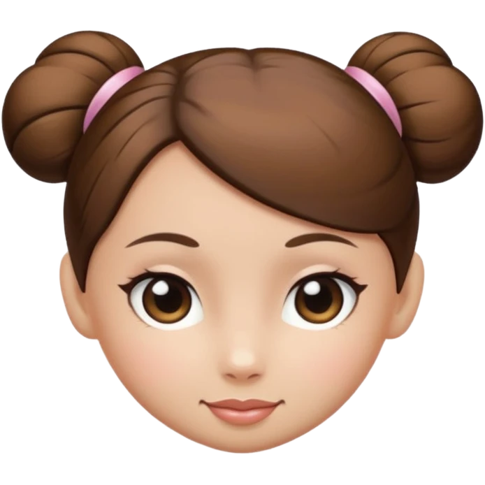 ballet bun emoji