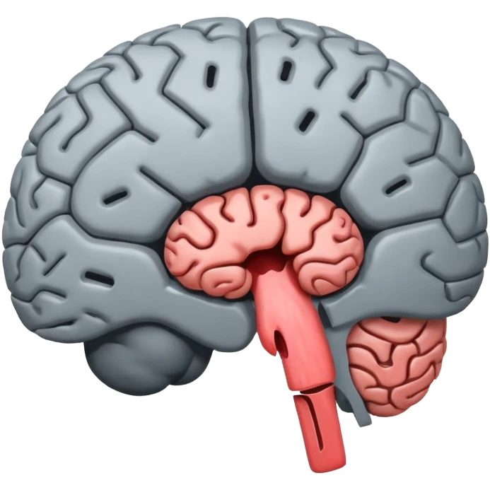 Brain showing hole emoji