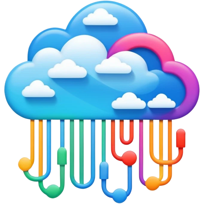 cloud computing architecture emoji
