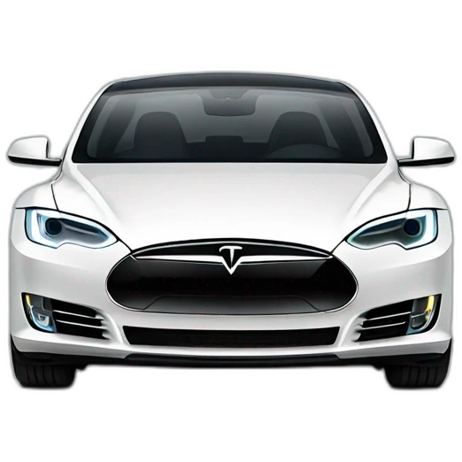 Tesla model s emoji