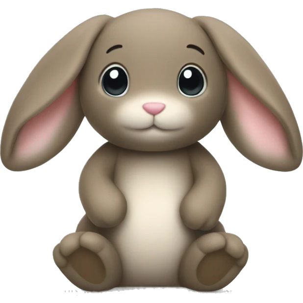Jellycat rabbit emoji