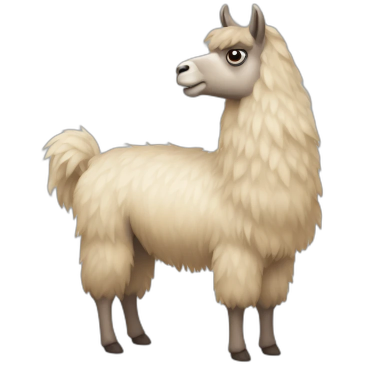 muscley llama emoji