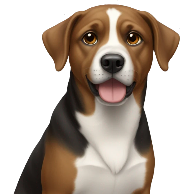 :dog in had emoji