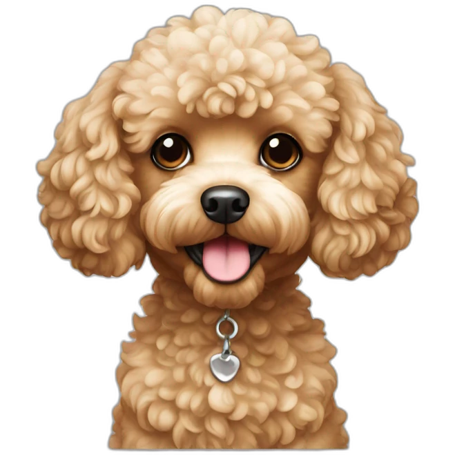toy poodle emoji
