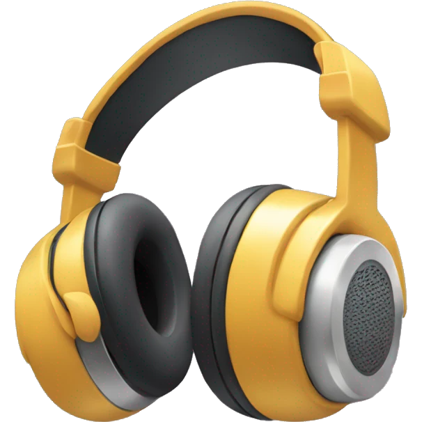 A pair of aesthetic Headphones emoji