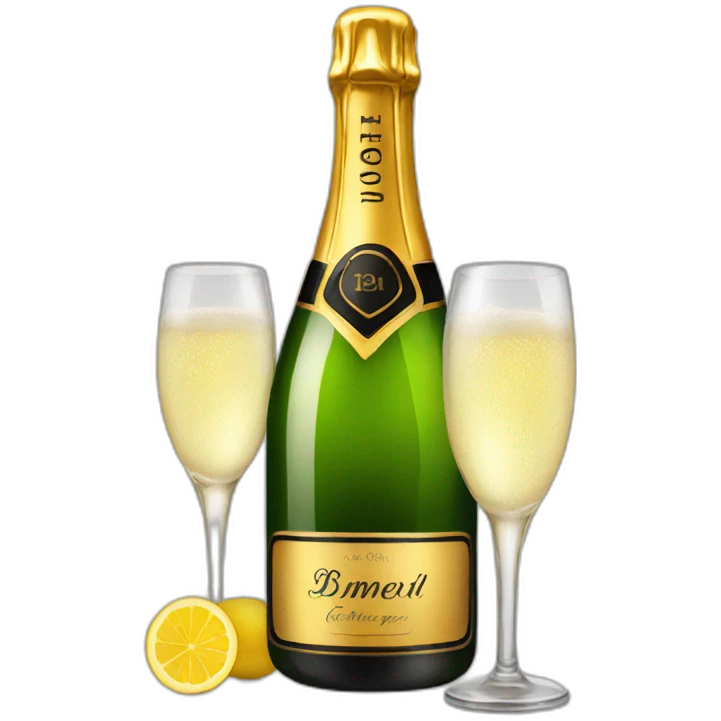 champagne emoji