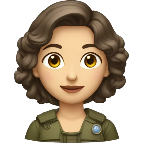 Женщина брюнетка в полний рост emoji
