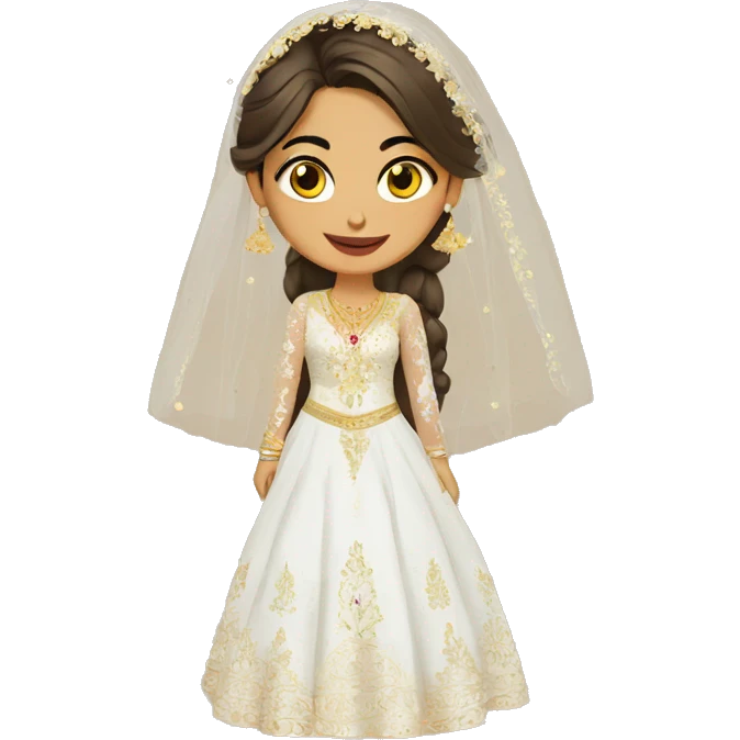 Pakistani bride emoji