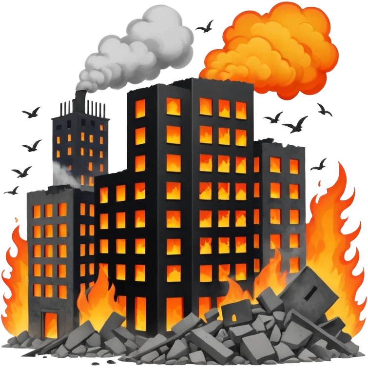 partisan warfare in a city emoji