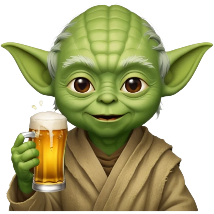 Yoda bier emoji