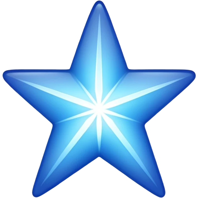 blue star emoji emoji